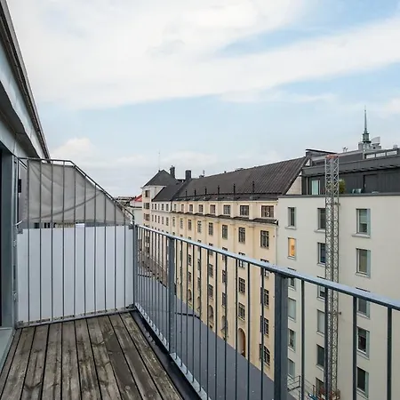 Scandinavian Attic In The Center Apartment Helsinki