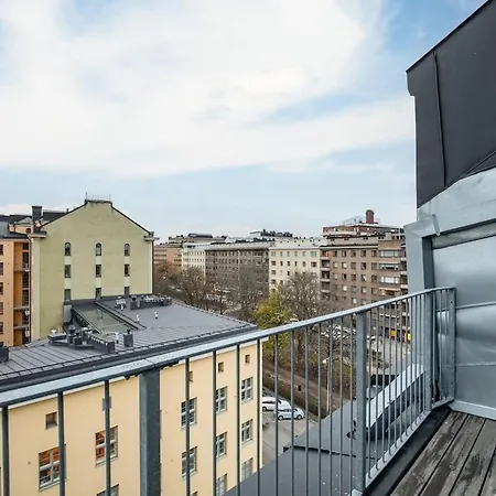 Scandinavian Attic In The Center *